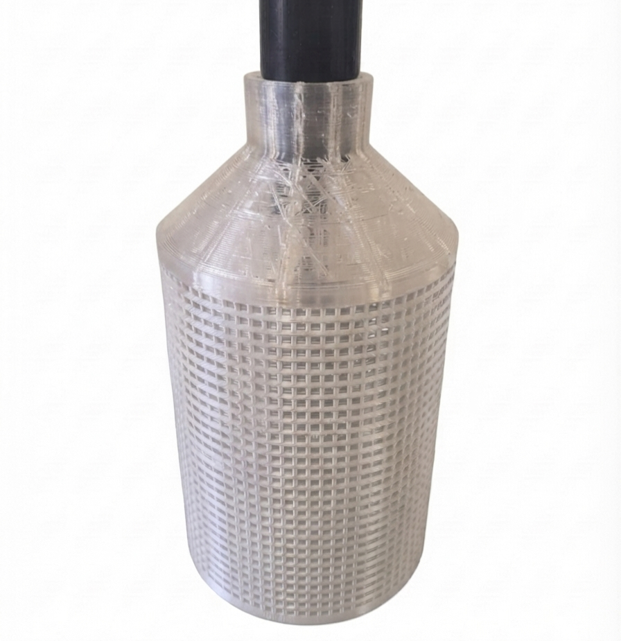 3D Fluval FX series mesh filter intake