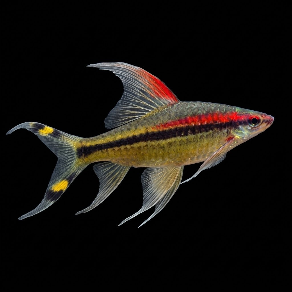 LONGFIN DENISONI BARB (Sahyadria denisonii) 2" ULTRA RARE