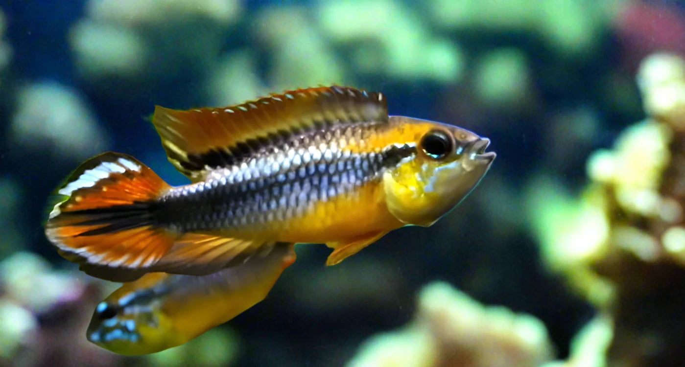 AGASSIZ'S DWARF CICHLID (Apistogramma agassizii)