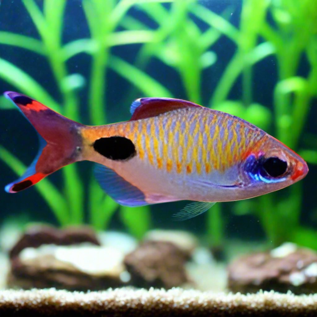 MASCARA BARB (Dawkinsia assimilis) 1-1.5" 2-3cm D2405YS - Aquarists Across Canada
