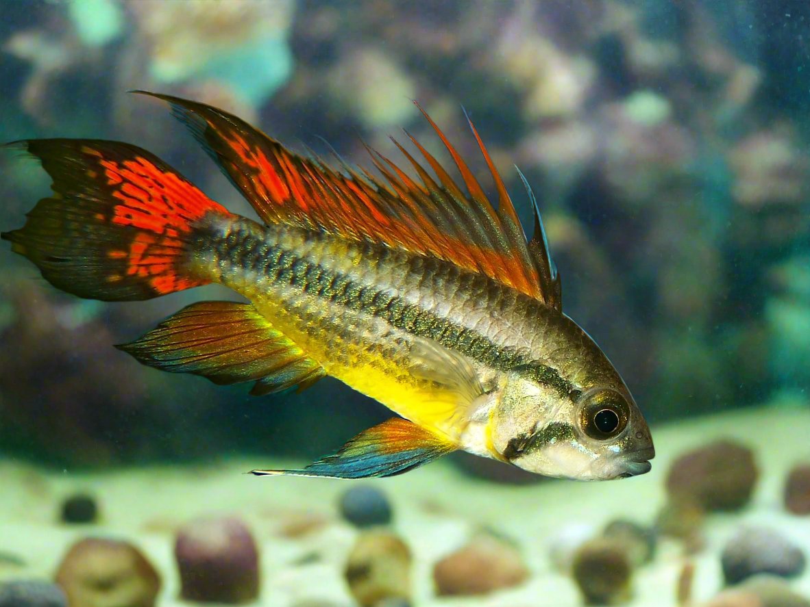 APISTOGRAMMA CACATOIDES (Apistogramma Cacatoides .sp)