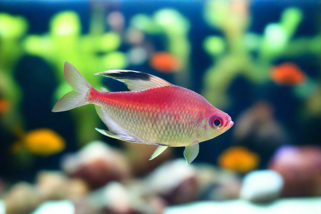 FLAMEBACK BLEEDING HEART TETRA (Hyphessobrycon pyrrhonotus)