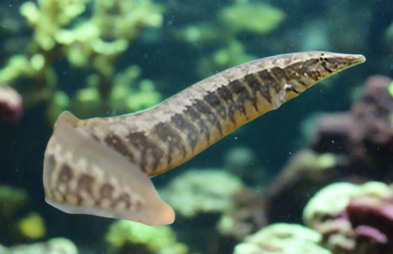 HALF BANDED SPINEY EEL (Macrognathus circumcinctus) - Aquarists Across Canada