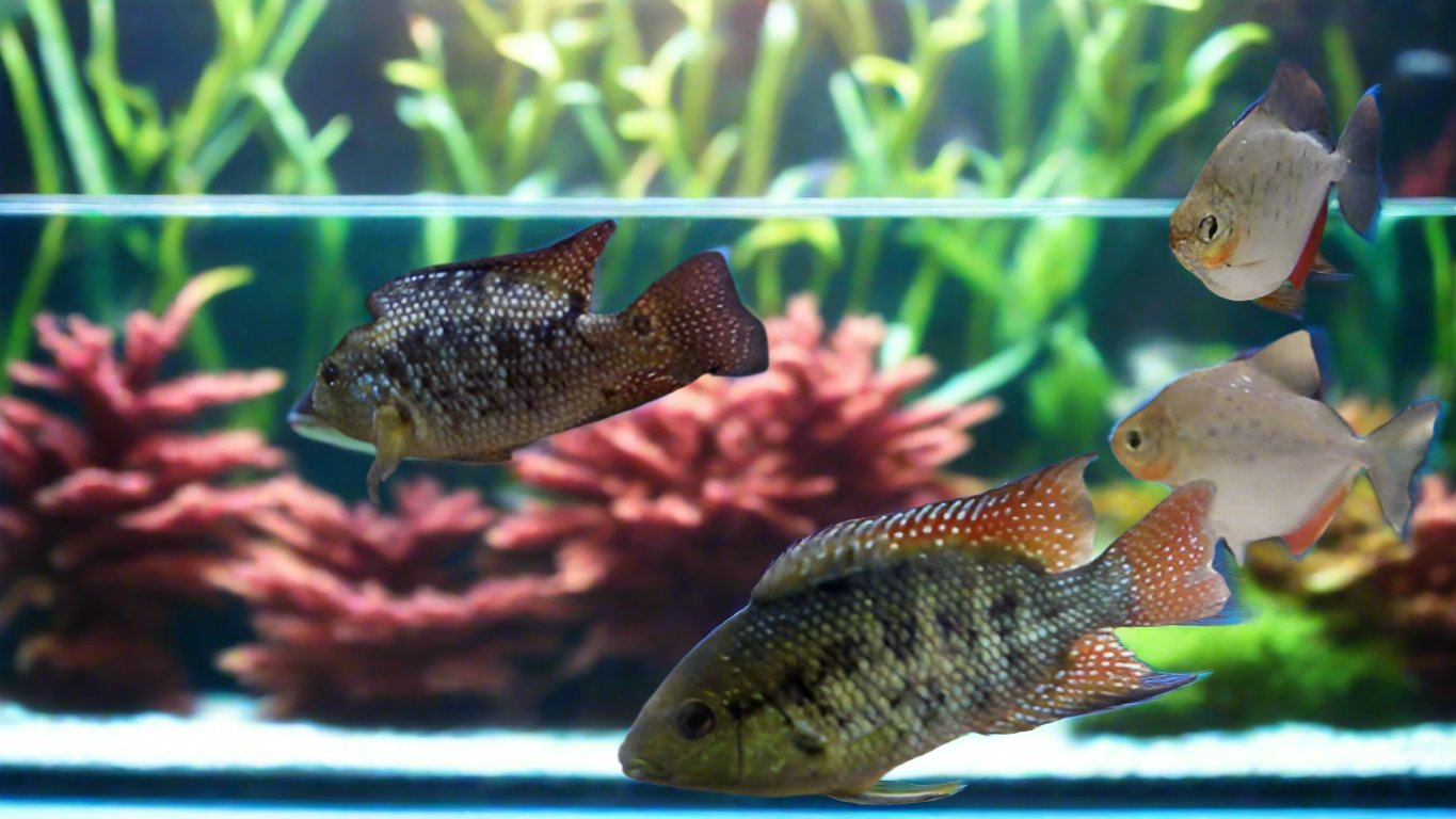 ORNATE CICHLID (Mesoheros Ornatus)