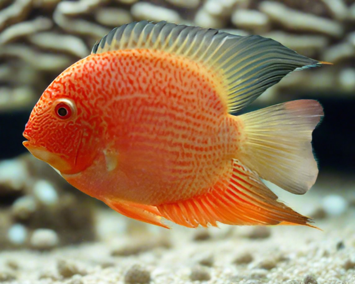 SEVERUM *RED SPOTTED* (Heros appendiculatus/Heros efasciatus) 3.5"