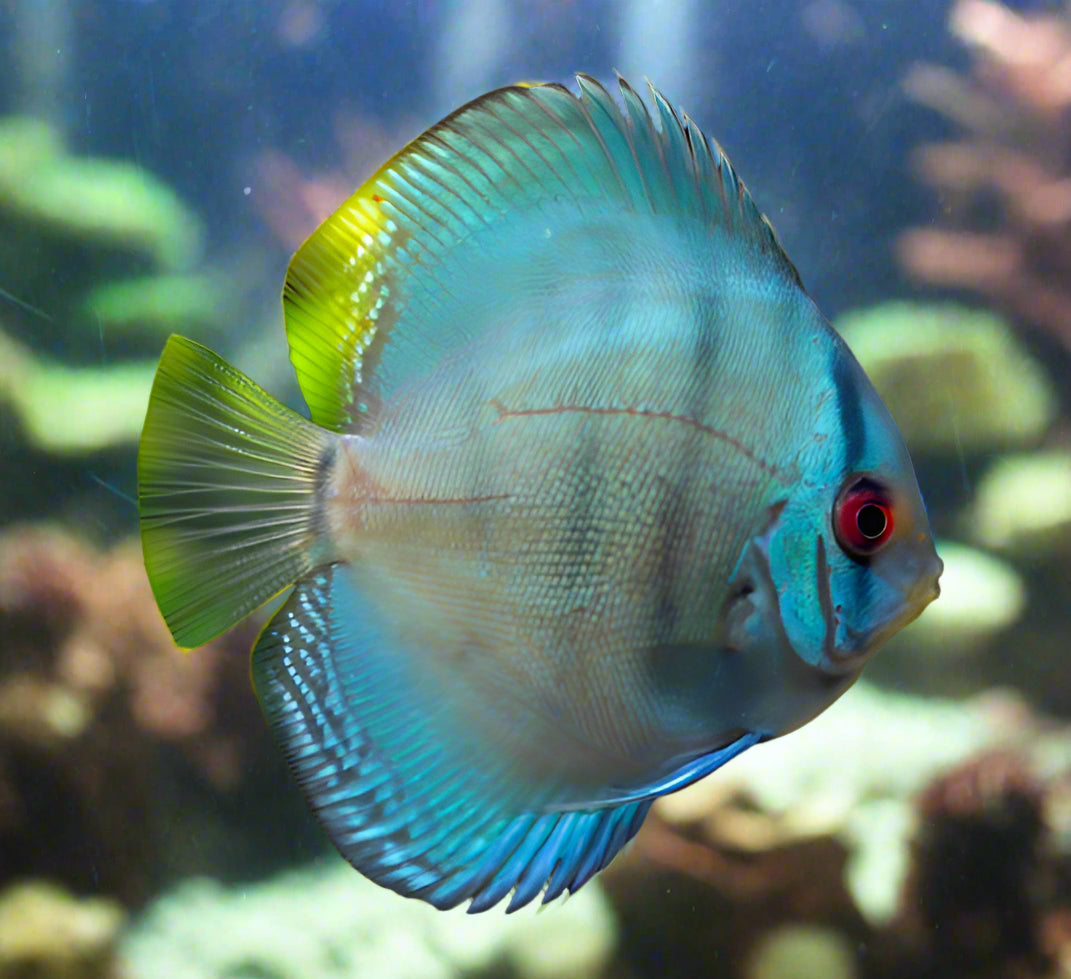 DISCUS COBALT BLUE *Symphysodon aequifasciatus* 2.5-3" D2405M